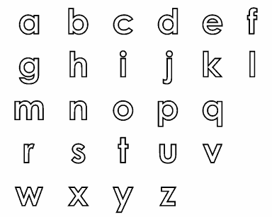 Small Letters