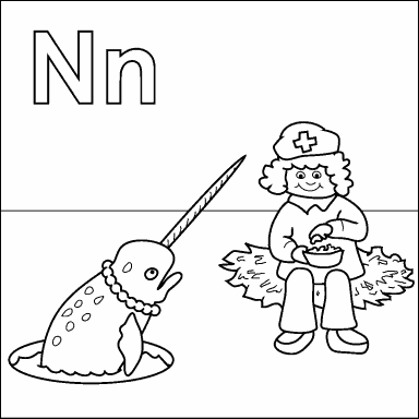 Letter N