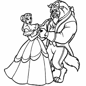 Beauty and Beast dance