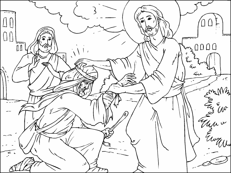 Jesus Heals a Lepper