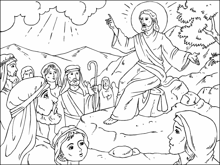 sermon-on-the-mount-coloring-page-coloring-pages-4-u