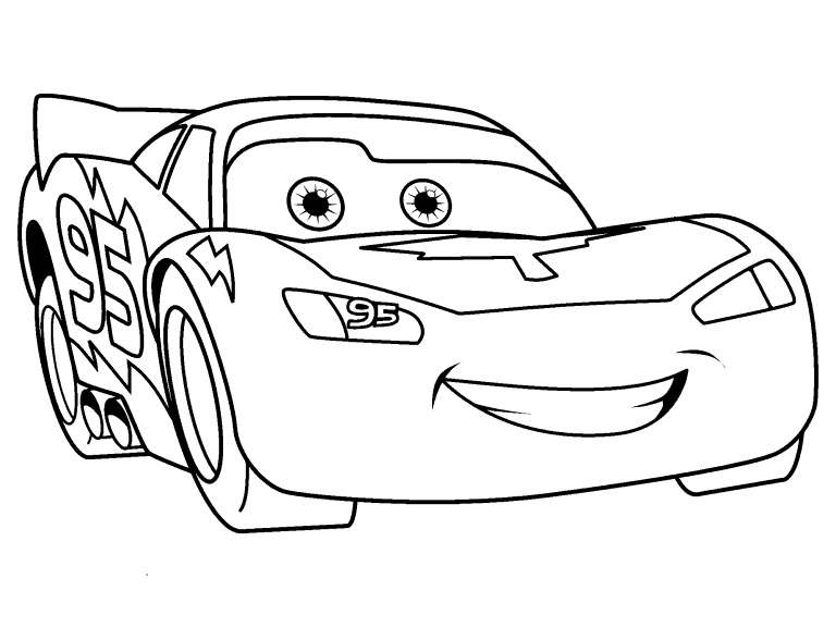lightning mcqueen coloring page  coloring pages 4 u