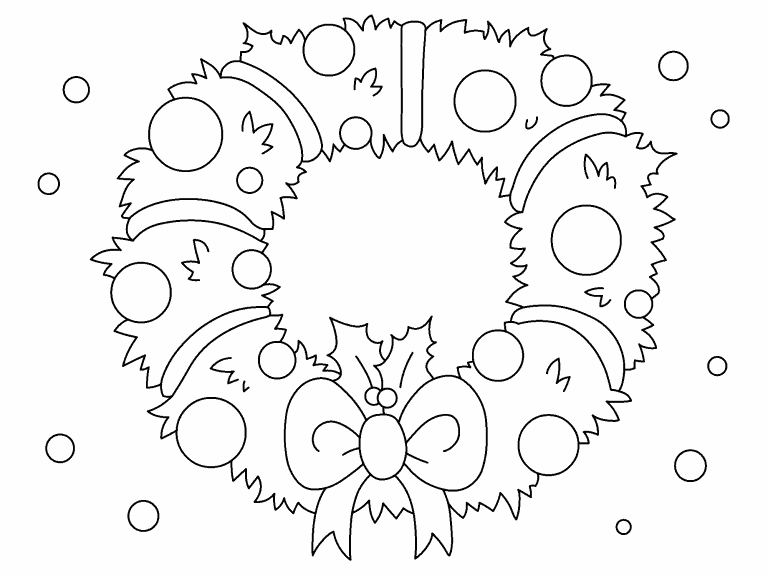 christmas-wreath-coloring-page-coloring-pages-4-u