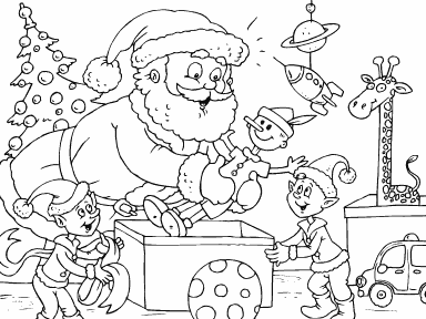 Santa andElves