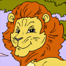 African Animal coloring book