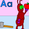 Alphabet coloring book