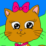 Cat and Kitten coloring book