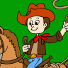 Cowboy coloring book