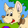 Dog and Puppy coloring book