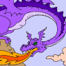 Dragon coloring book