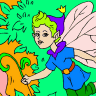 Fairy coloring book