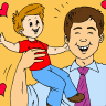 Fathers Day coloring book