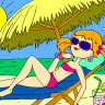 Summer coloring book