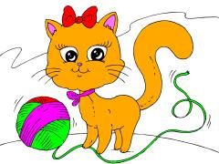catandkitten_kittenandyarn
