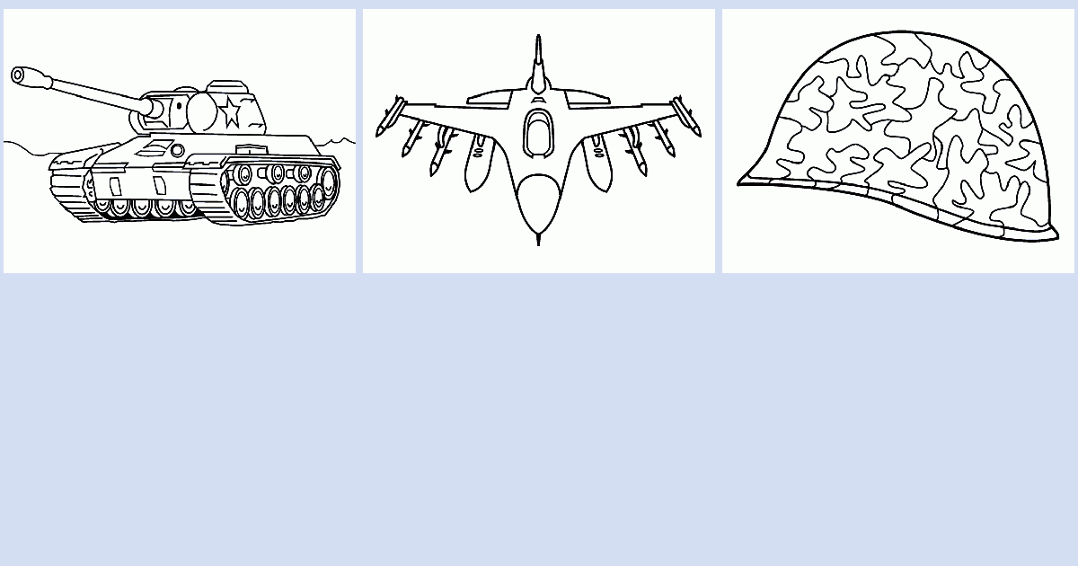 Army coloring book - Coloring Pages 4 U