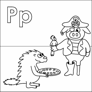 Letter P