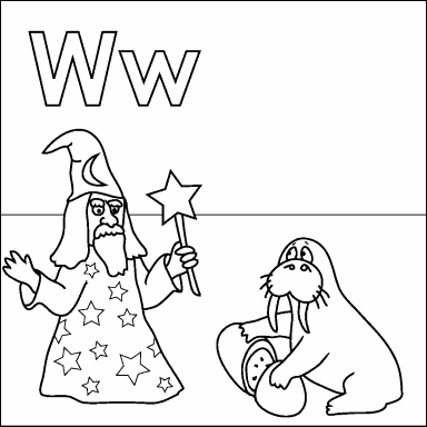 Letter W
