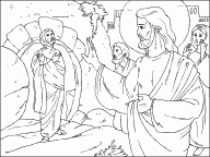 Lazarus raised from the dead