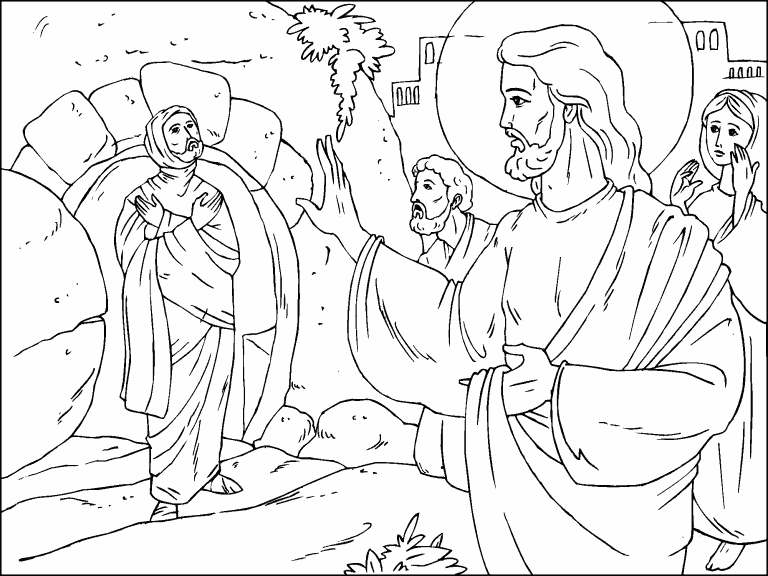 Lazarus raised from the dead