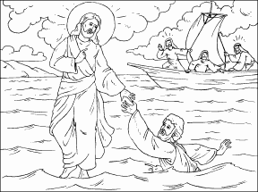 Peter Loses Faith
