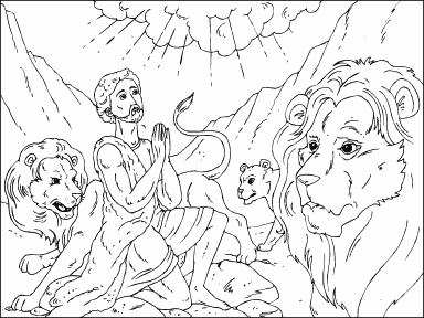Daniel in the Lions' Den