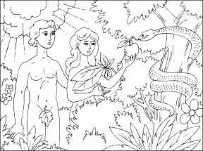 Adam and Eve Tempted