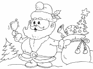 Santa with Presents