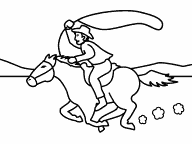Cowboy ridin' and ropin'
