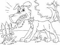 Scary Guard Dog
