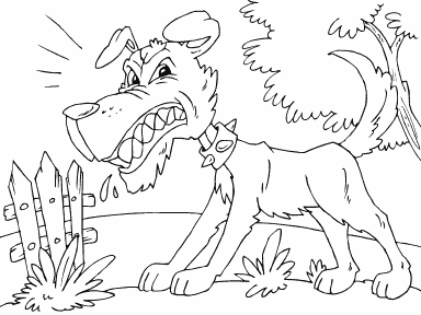 Scary Guard Dog