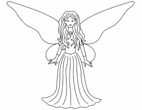 Decorate the fairy's wings