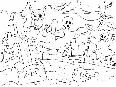 Spooky Graveyard