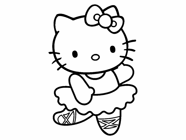 10 Hello Kitty Coloring Pages Ballerina: Unleash Your Inner Artist
