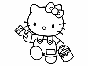 Hello Kitty Painter