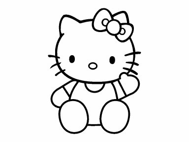 Hello Kitty Sitting