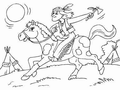 Indian on a Horse