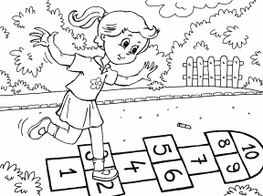 Playing Hopskotch