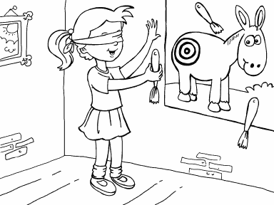 Pin the Tail on the Donkey