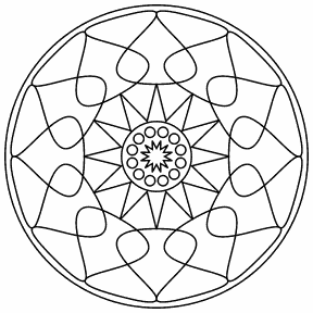 Star Flower Mandala