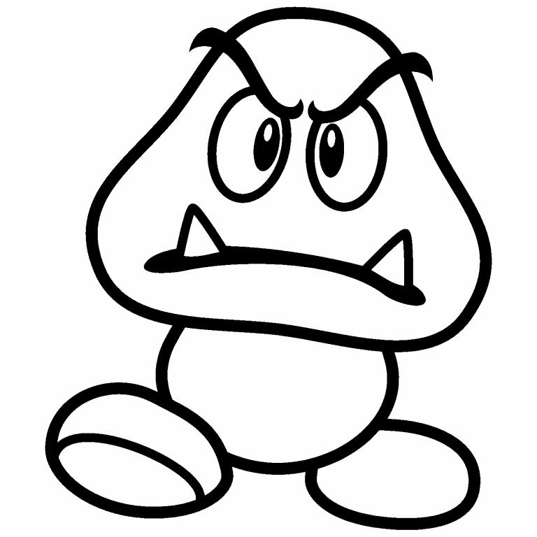 91 Cat Goomba Coloring Pages  Free