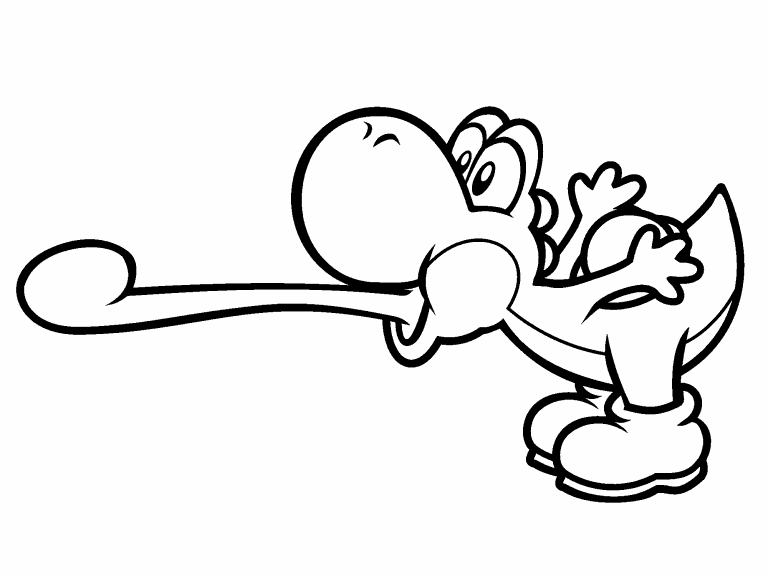 yoshi coloring page coloring pages 4 u