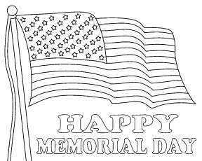 Memorial Day Flag