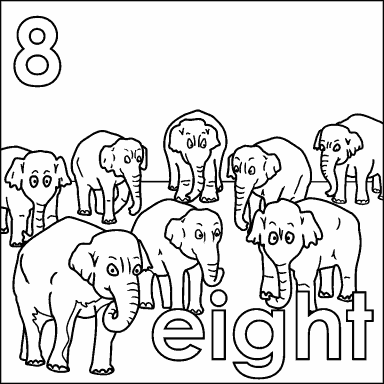 Eight Elephants