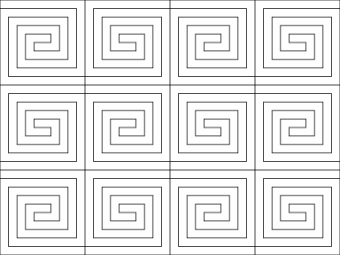 Square Spirals