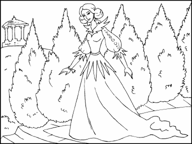 Princess on Path