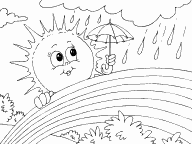 Sun-shower