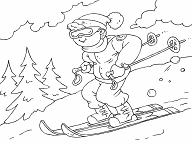 Skiing